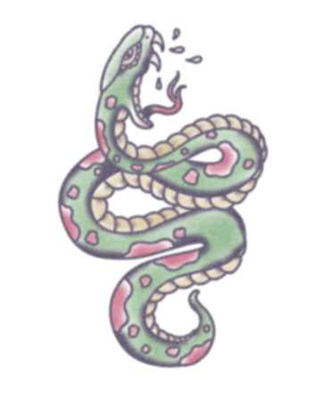 Traditional Green Snake