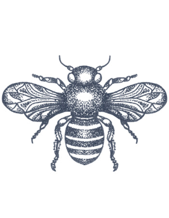 Bee Dotwork Tattoo