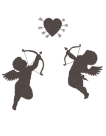 Cupids temporary tattoo