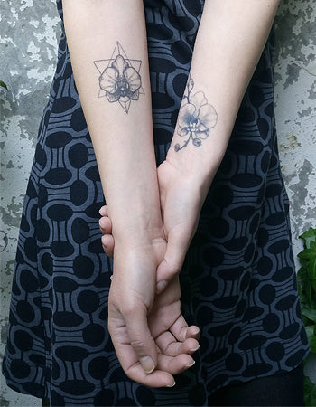 Orchid Flower Tattoo