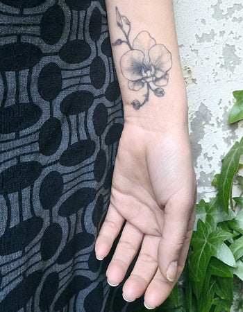 Orchid Flower Tattoo