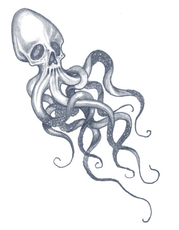 Octopus Skull Tattoo