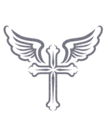 CRUZ TRIBAL CON ALAS